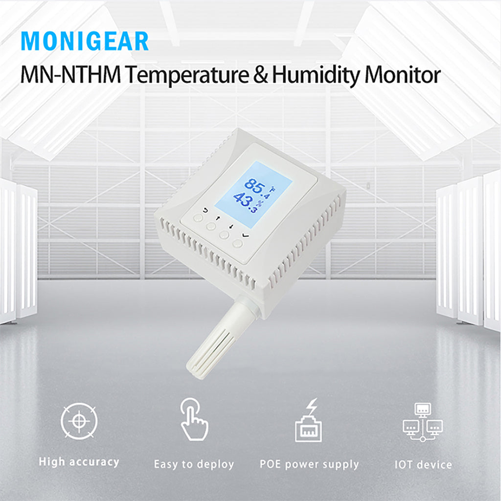 Monigear PoE Temperature and Humidity sensor