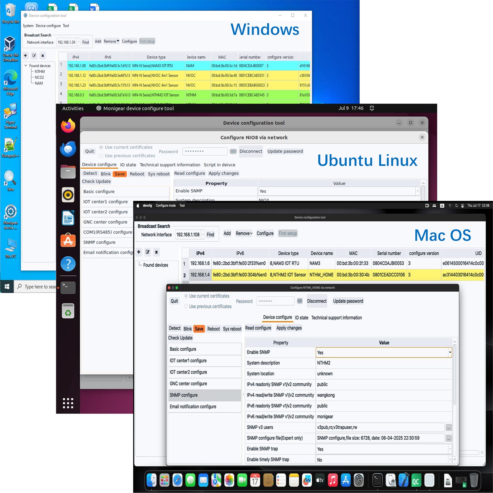 MONIGEAR Network IO Monitor